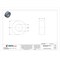 Midwest Fastener Round Spacer, Chrome Steel, 1/4 in Overall Lg, 5/16 in Inside Dia, 5 PK 74248 - alternate 2
